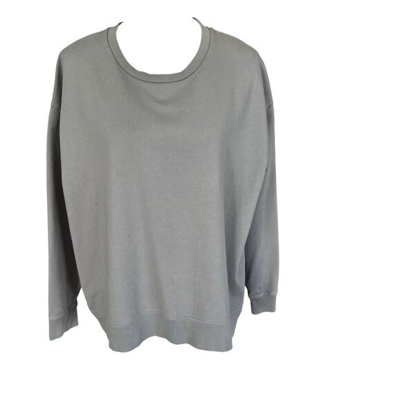 Closed Gray Sweatshirt Size Medium Two Panel Fabric - Picture 2 of 9